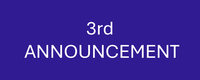 3rd Announcement